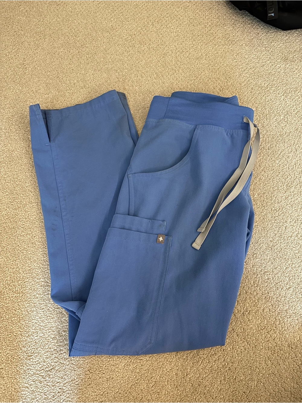 Figs Ceil Blue scrub pants